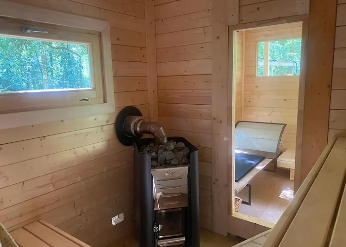 Natur, Seen, Sauna & Ruhe Im Brandenburgischen Seenland Lägenhet *